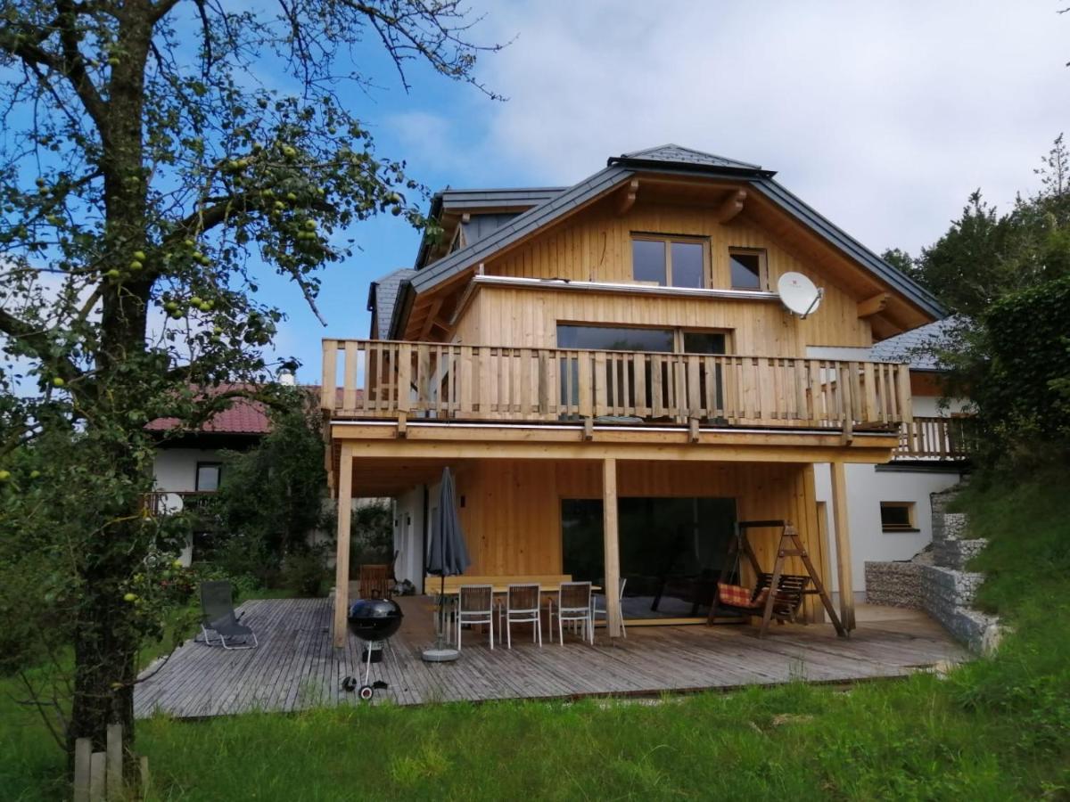 Attersee-Chalet Angermann Familie Spalt Steinbach am Attersee Exteriör bild