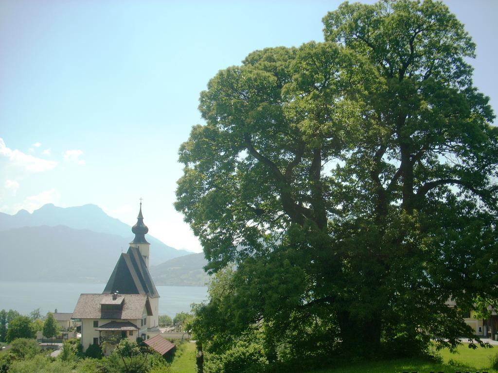 Attersee-Chalet Angermann Familie Spalt Steinbach am Attersee Exteriör bild
